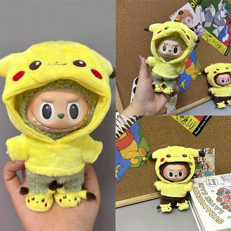 Baby Clothing 1 Year Old - 15 17cm 라부부 인형용 만화 귀여운