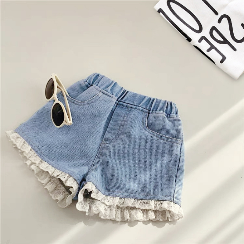 Baby Clothing Patterns Free - 여아 데님 반바지 아동 여름 패션