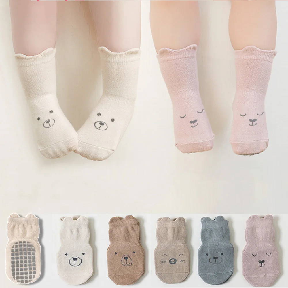 Toddler Sock Set - 3 짝/대 유아 아기 소녀 미끄럼