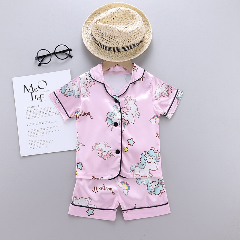 Baby Clothing Patterns Free - 유니콘 아기 소녀 잠옷 의류 세트