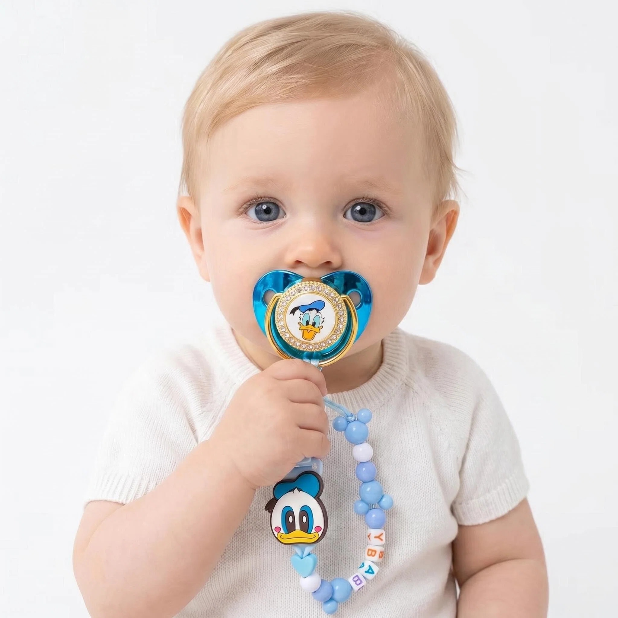 Baby Clothing Newborn - 도널드 덕 프린트 판매용 아기 젖꼭지