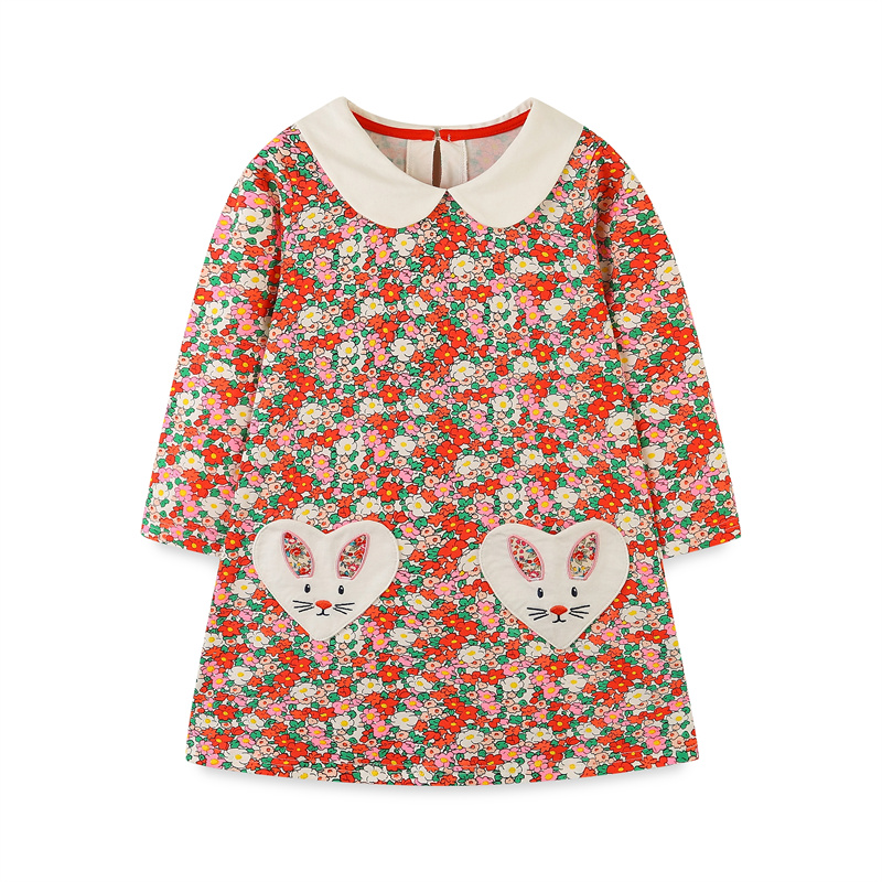 Baby Clothing Knitting Patterns - 점핑 미터 2-7T 긴 소매 공주
