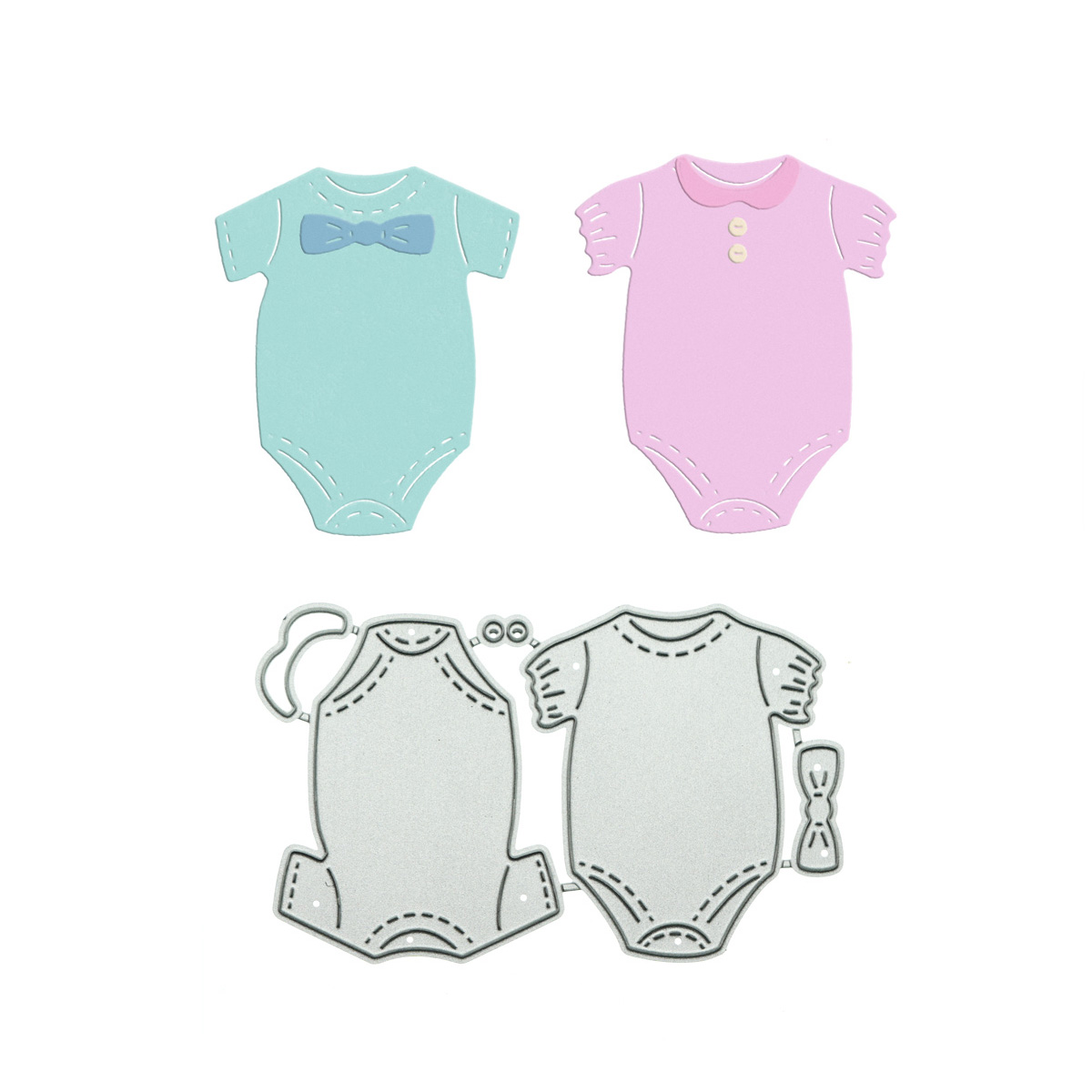 Baby Clothing Patterns Free - 금속 절단 다이 의류 아기 장난