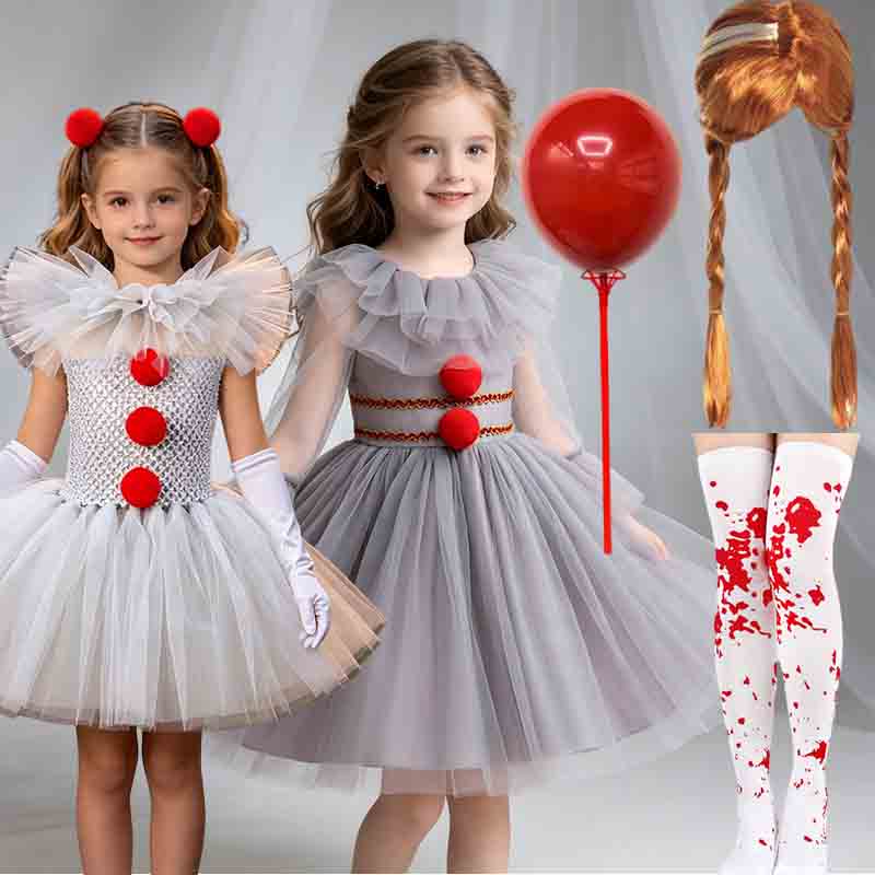 2026년 할로윈 악마 광대 튜튜 의상 어린 소녀용 무 - Baby Clothing Europe 리뷰 및 가격