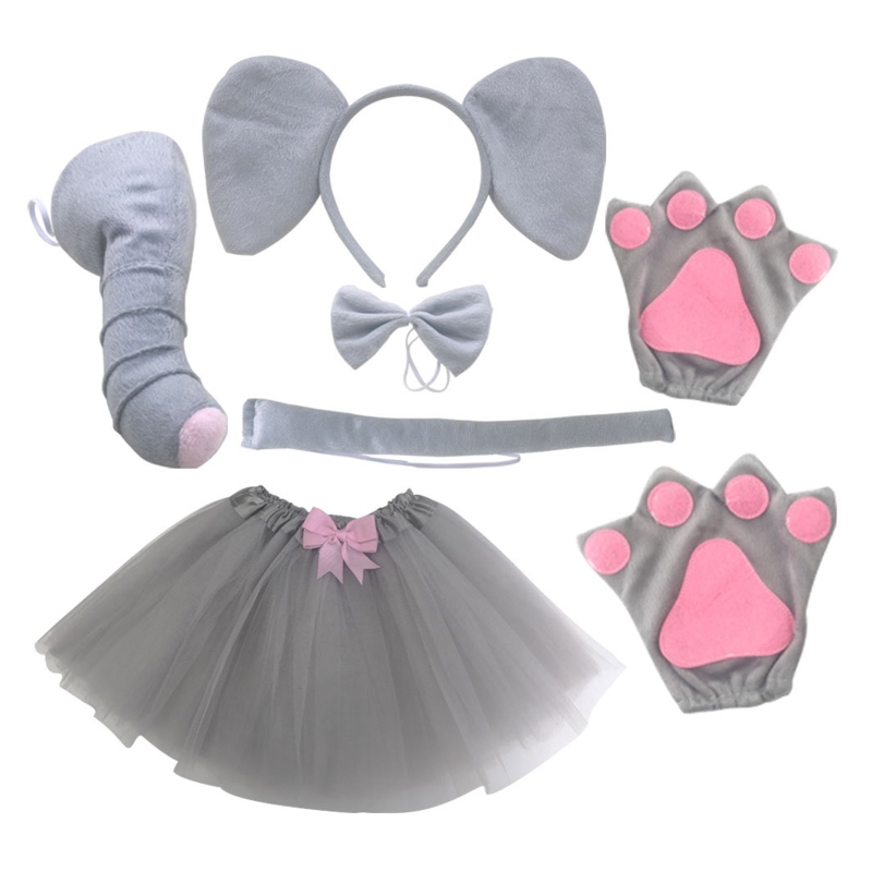 어린이 동물 코스튬 코끼리 귀 머리띠, 나비 넥타이 꼬 - Baby Clothing Elephant 리뷰 및 가격