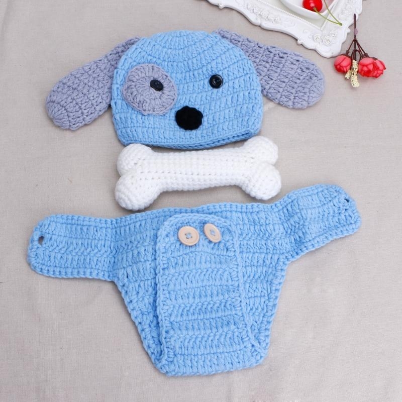 3개/세트 신생아 사진 소품 모자 + 니트 반바지 사진 - Baby Clothing Newborn 리뷰 및 가격