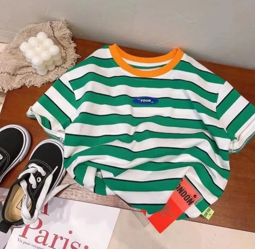 유아 남아 패션 스트라이프 반소매 티셔츠 아기 유아용  - Baby Clothing Knitting Patterns 리뷰 및 가격