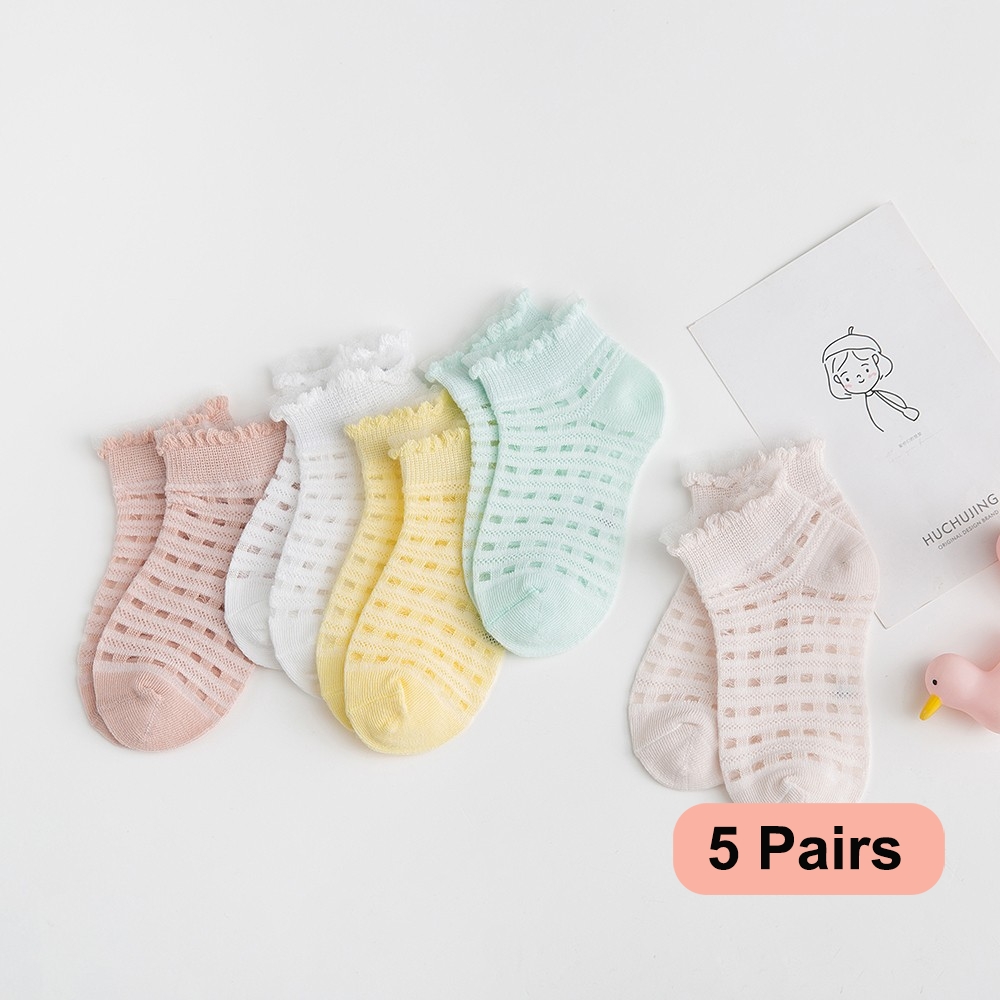 2018 새로운 패션 아기 소년 소녀 양말 여름 짧은  - Toddler Sock Set 리뷰 및 가격
