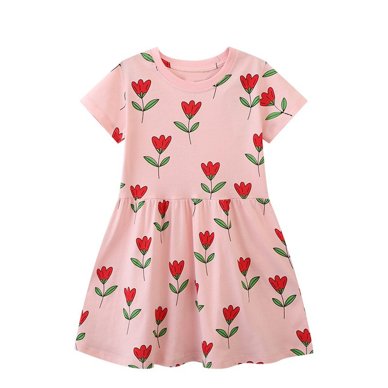 점프 미터 2-7T 공주 소녀 드레스, 꽃 어린이 의류 - Baby Clothing Knitting Patterns 리뷰 및 가격
