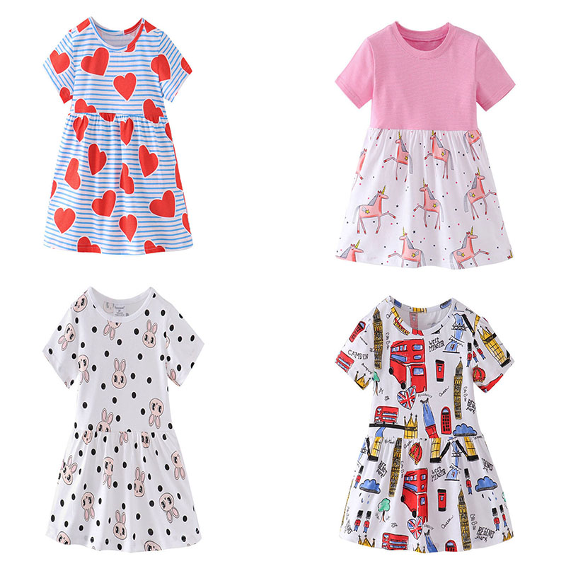 점핑 미터스 2T-7T 공주 소녀 드레스 의류 생일 파 - Baby Clothing Knitting Patterns 리뷰 및 가격