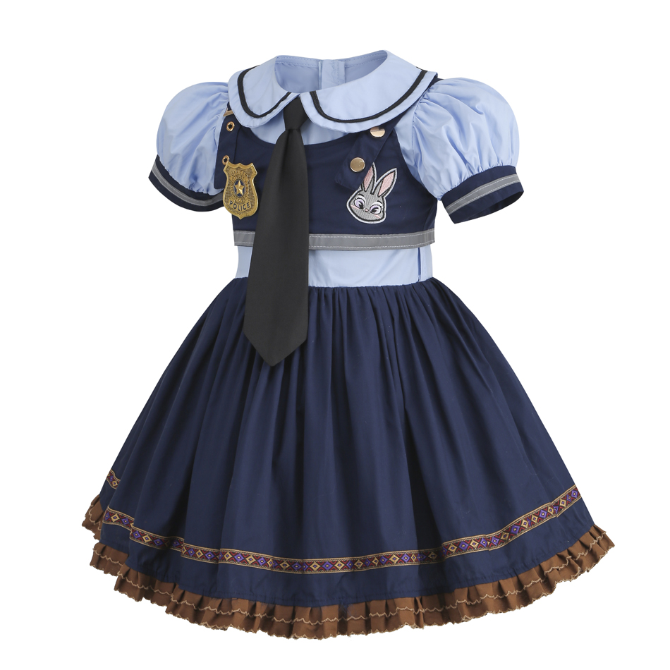 주디 코스프레 의상 어린이 카니발 파티 드레스 소녀 넥 - Baby Clothing Europe 리뷰 및 가격