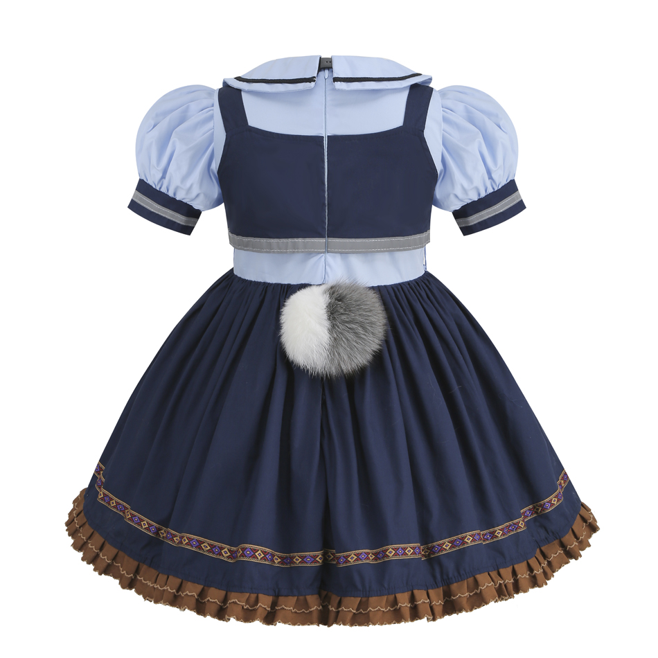 주디 코스프레 의상 어린이 카니발 파티 드레스 소녀 넥 - Baby Clothing Europe 리뷰 및 가격