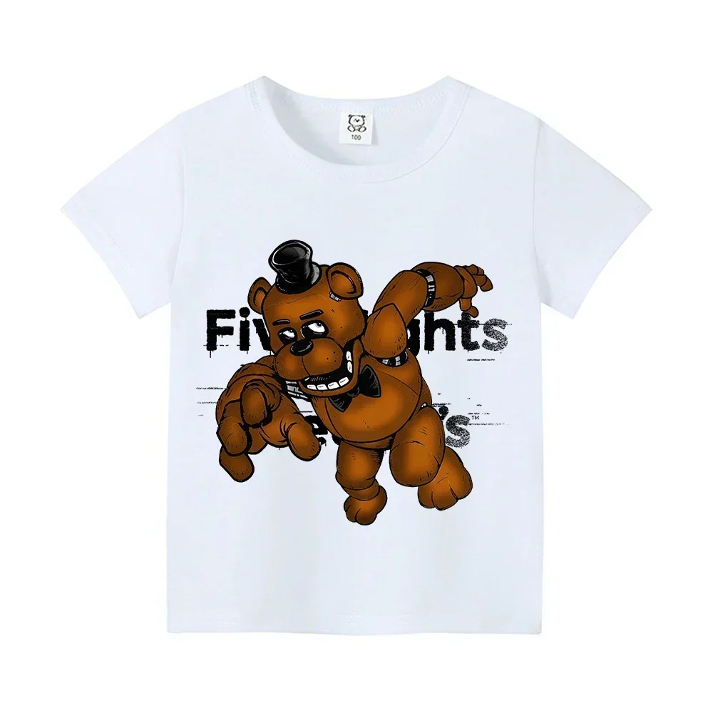 Five Nights Freddys 테마 짧은 셔츠 옷 - Baby Clothing 1 Year Old 리뷰 및 가격