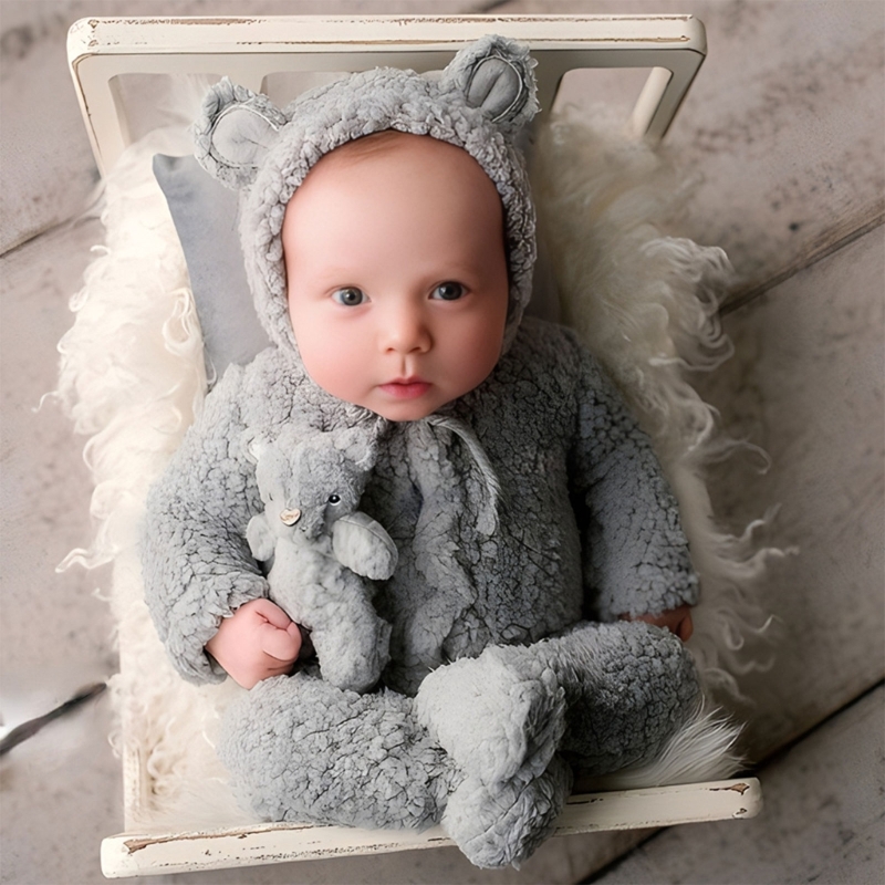 아기 소년 소녀를위한 2Pcs 사진 소품 unisex  - Baby Clothing Newborn 리뷰 및 가격