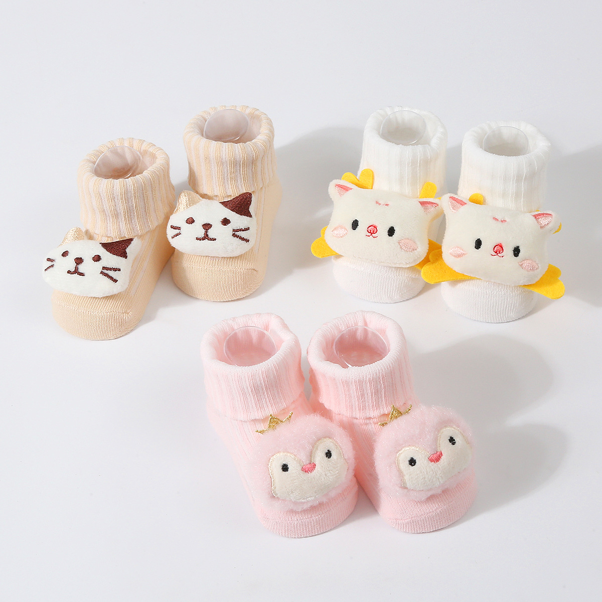3 짝/대 아기 양말 소녀 소년 신생아 액세서리 만화  - Toddler Sock Set 리뷰 및 가격