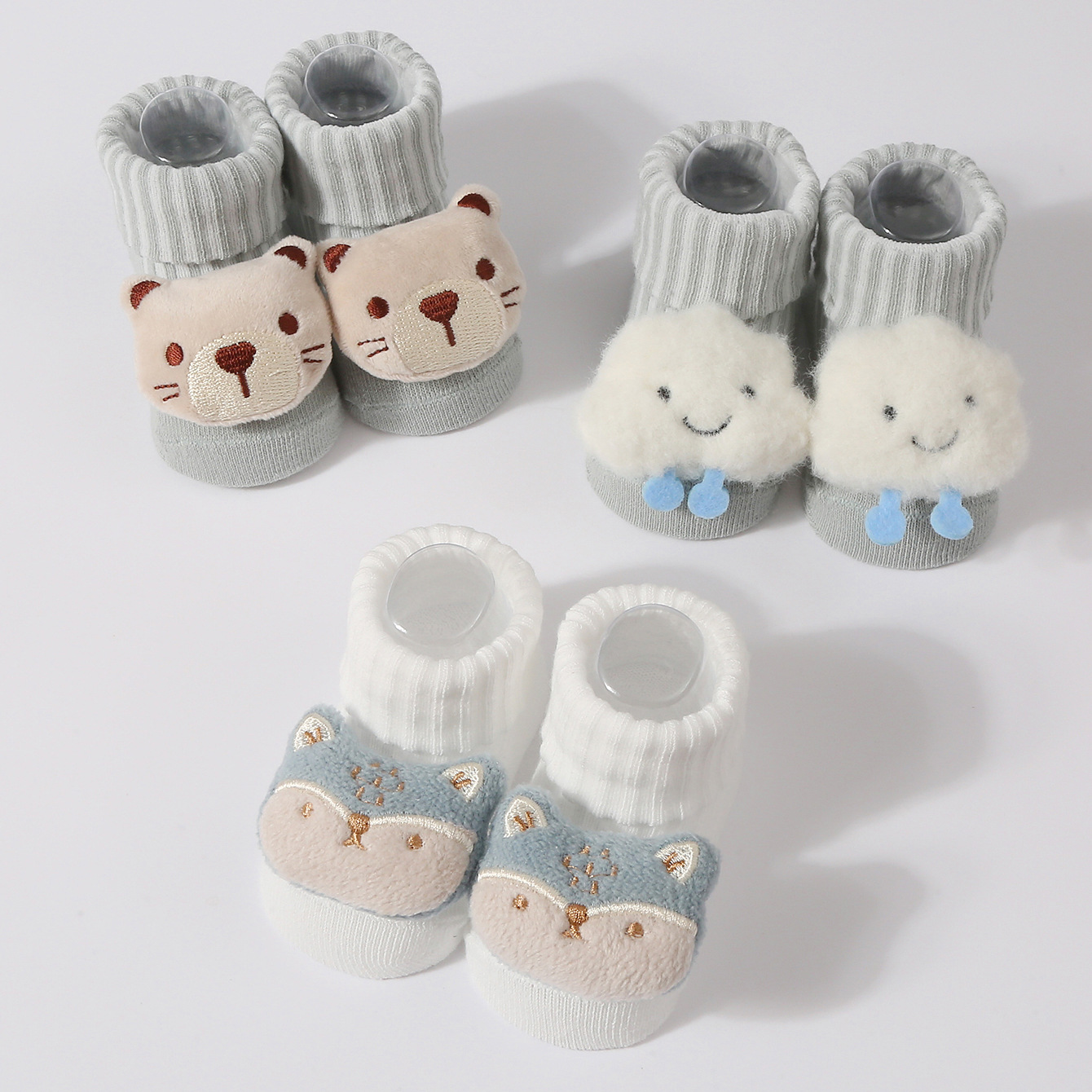 3 짝/대 아기 양말 소녀 소년 신생아 액세서리 만화  - Toddler Sock Set 리뷰 및 가격