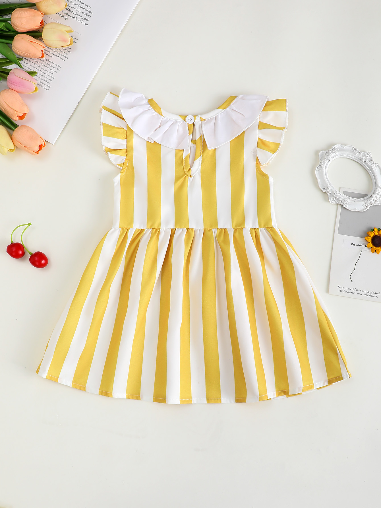 아기 소녀 여름 라운드 넥 민소매 자수 꽃 패턴 드레스 - Baby Clothing Knitting Patterns 리뷰 및 가격