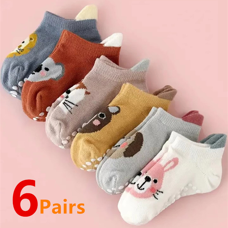 6 짝/몫 신생아 아기 양말 어린이 소년 소녀 면화 만 - Toddler Sock Set 리뷰 및 가격