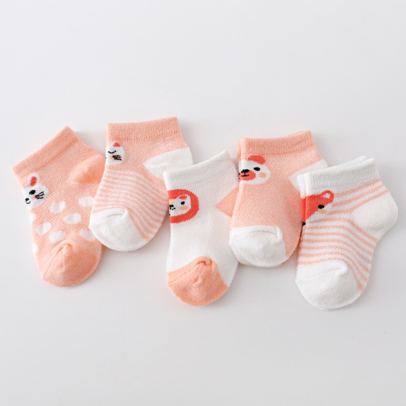 5 짝/몫 소녀 소년을위한 유아 아기 양말 여름 메쉬  - Toddler Sock Set 리뷰 및 가격