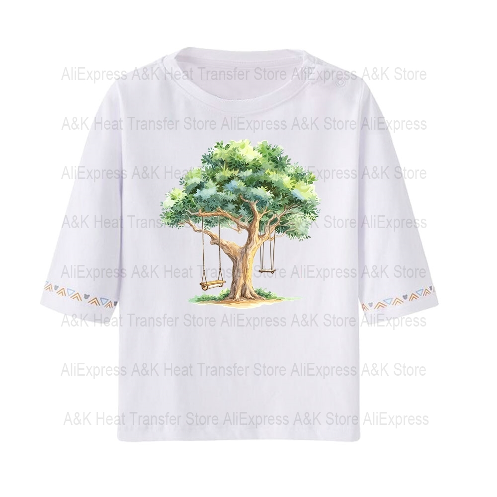 아기 동물 그네 그림 열전사 스티커, 아동복용 코끼리  - Baby Clothing Elephant 리뷰 및 가격