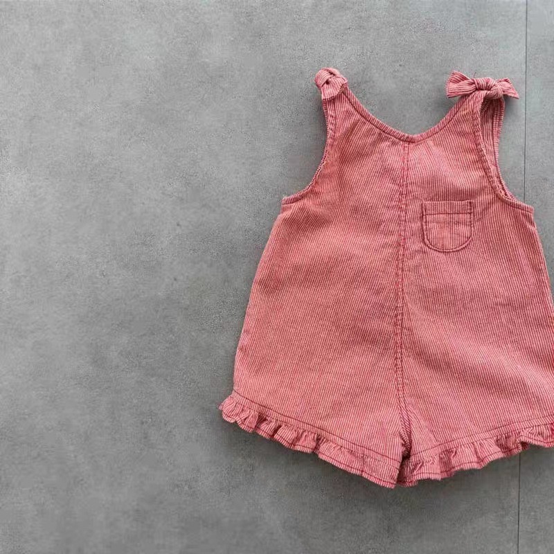 HY2831 여아 여름 롬퍼 (턱받이와 반바지 포함)  - Baby Clothing 1 Year Old 리뷰 및 가격