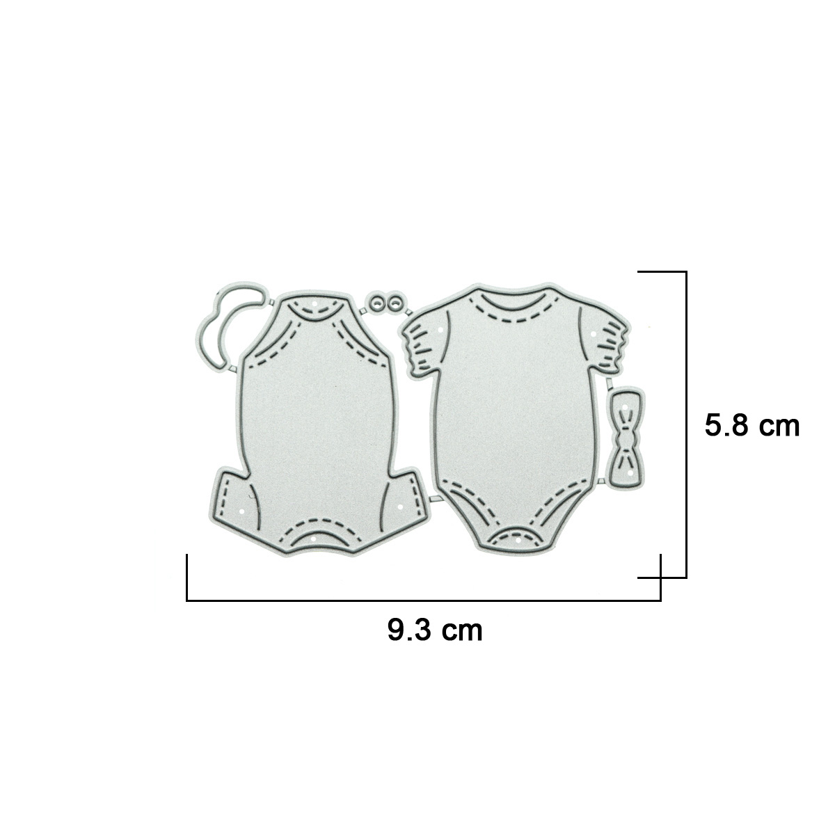 금속 절단 다이 의류 아기 장난 꾸러기 패턴 스크랩북  - Baby Clothing Patterns Free 리뷰 및 가격